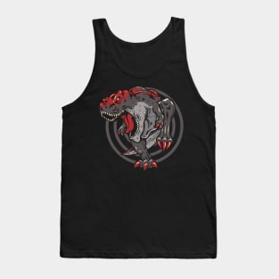 T-Rex Red Tank Top